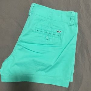 Vineyard Vines turquoise shorts